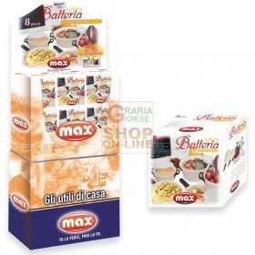 MAX MICROWAVE BATTERY IN PALLBOX 8 PCS