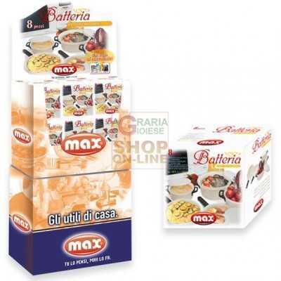 MAX BATTERIA MICROONDE IN PALLBOX 8 PZ 