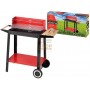 MAX BBQ WITH WHEELS AND WOOD SIDE SUPPORTS