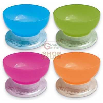 MAX BILANCIA 2KG DIV.25GR - 4 COLORI 