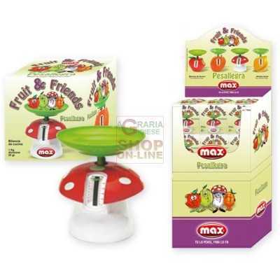 MAX BILANCIA CUCINA 1KG PESALLEGRA PALLBOX 