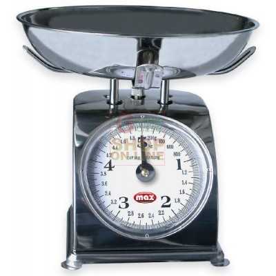 MAX KITCHEN SCALE 5 KG DIV. 20 GR CROMOLUX