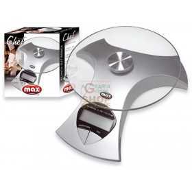 MAX KITCHEN SCALE DIG. 3KG DIV.1G CHEF
