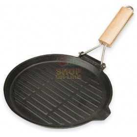 MAX GRILL D.24 CAST IRON M / WOOD COOK