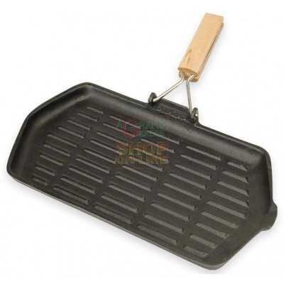 MAX CAST IRON GRILL 36X27CM COOK