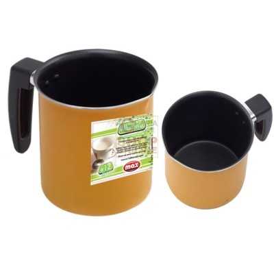 MAX BOLLILATTE WITH SPOUT 12CM ALUMINUM
