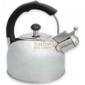 MAX KETTLE WITH WHISTLE - STAINLESS STEEL 2.5 LT