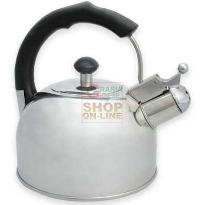 MAX BOLLITORE CON FISCHIO - INOX 2.5 LT 