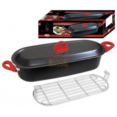 MAX BRASIERA OVALE MULTIUSO 40CM RED APPEAL 