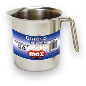 MAX BRICCO 180ML INOX 