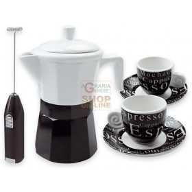 MAX CAFF.PORCELLANA 3T+ 2 TAZZINE+ CREMÌ 