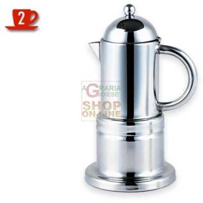 MAX COFFEE POT 2 CUPS STEEL ROMANTIKA