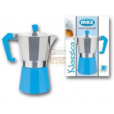 MAX CAFFETTIERA 3TZ KLASSICA COLOR 