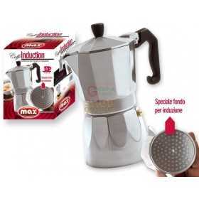 MAX CAFFETTIERA 6 TZ ALLUMINIO INDUZIONE 