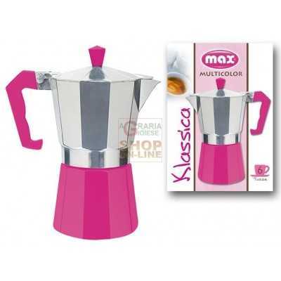 MAX CAFFETTIERA 6TZ KLASSICA COLOR 