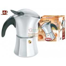 MAX COFFEE MAKER ALUMINUM 6TZ MOKA MAX