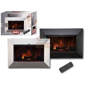 MAX BIGFIRE WALL ELECTRIC FIREPLACE