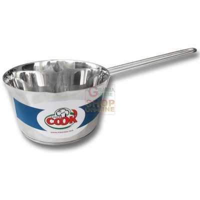 MAX CAS.CONICA 1/M C/BECCO INOX CAPS.16CM 