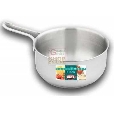 MAX CASSEROLE 1 HANDLE 16CM