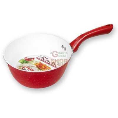 MAX CASSERUOLA 1/M 16CM RIVEST. CERAMICA 