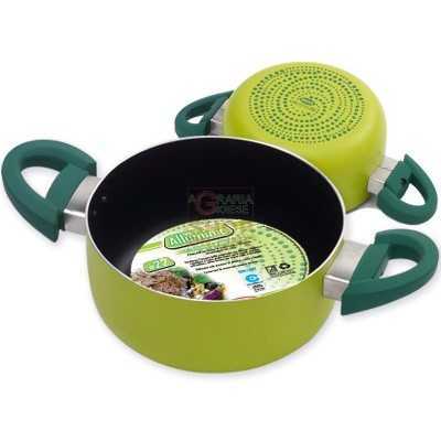 MAX CASSEROLE 22CM 2 HANDLES ALUMINUM