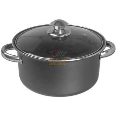 MAX CASSERUOLA 24CM 2 S/S MANICI 