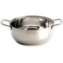 MAX CASSERUOLA ACCIAIO 2/M DIA.22CM BASIC 