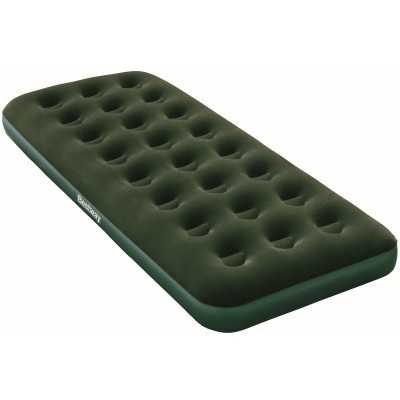 Bestway 67446 Materasso singolo gonfiabile flocculato verde