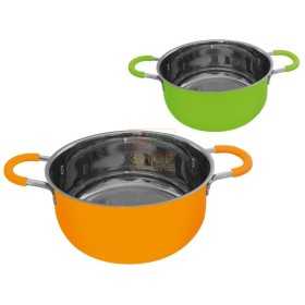MAX CASSEROLE INOX 2 / HANDLES 22CM DUAL