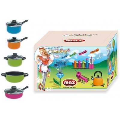 MAX CASSEROLE 4 COLORS ASSOR.60PZ IN BOX
