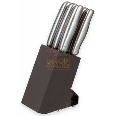 MAX CEPPO COLTELLI BISTECCA 7PZ INOXIDABILI 