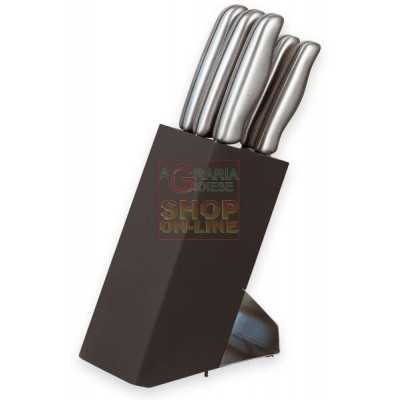 MAX CEPPO KITCHEN KNIVES 7 PCS STAINLESS STEEL