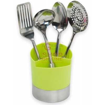 MAX CESTELLO PORTAUTENSILI CUCINA 4 COLORI 