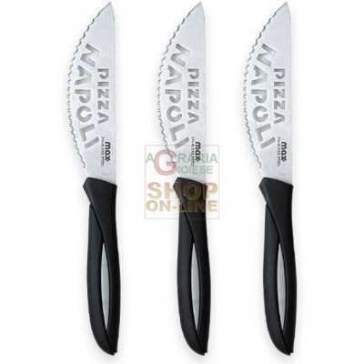 MAX PIZZA KNIFE NAPLES PIZZA 3 PCS