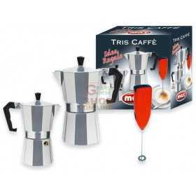 MAX CONF. 3PZ CAFFETTIERE 1/3 TZ. CON CREMI 