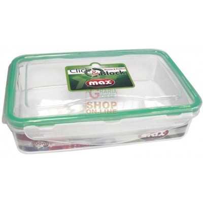 MAX CONT.RETTANGOLARE 700ML CLICK & BLOCK 