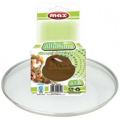 MAX COPERCHIO 16CM C/DENTE ALLUMINIA 