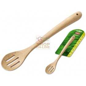 MAX PERFORATED BEECH WOOD SPOON