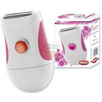 MAX BATTERY WASHABLE DEPILATOR