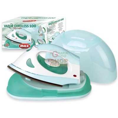MAX STEAM IRON VAPOR CORDLESS 100