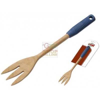 MAX FORCHETTONE LEGNO MANICO SOFT TOUCH 