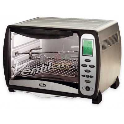 MAX DIGITAL VENTILATED OVEN 28 LT INOX