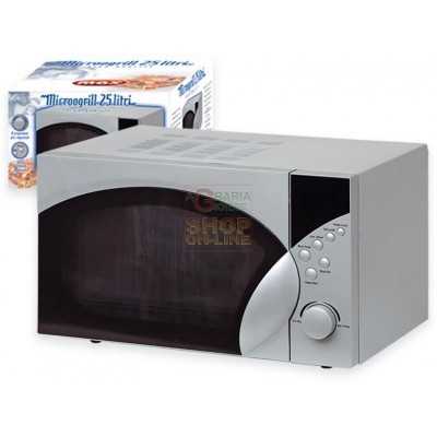 MAX MICROWAVE OVEN 25 LITERS WITH SILVER GRILL