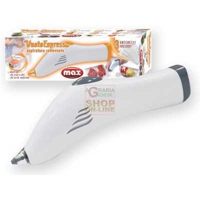 MAX VACUUM MACHINE + 3 SMALL BAGS