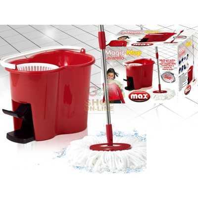 MAX MAGIC MOP LAVARELLO CON PEDALE 