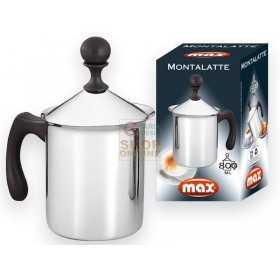 MAX STAINLESS STEEL BAKER WITH BLACK HANDLE