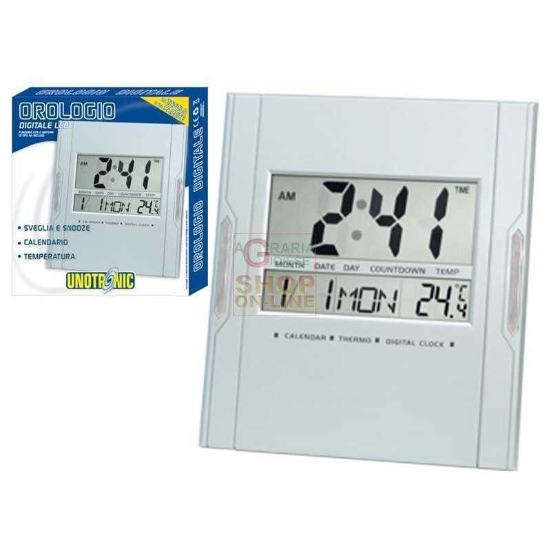 MAX SQUARE DIGITAL CLOCK H 25