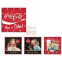 MAX SQUARE WALL CLOCK 28CM COCA-COLA