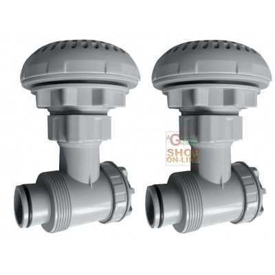 BESTWAY F4H057ASS VALVOLA DI CONNESSIONE PER PISCINE SET 2