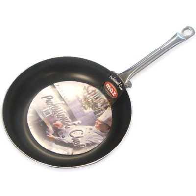 MAX PAN ALLU. 36CM STAINLESS STEEL HANDLE PROF